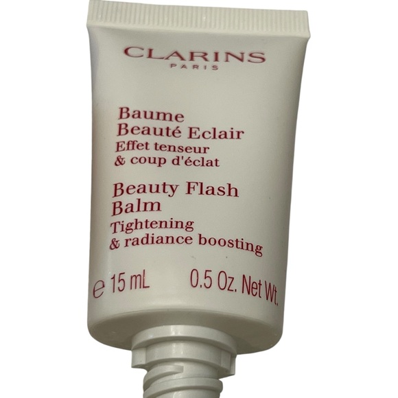 Clarins Paris Beauty Flash‎ Balm .5 oz 15 ml Travel Tube Sealed NEW Radiance - Picture 2 of 8
